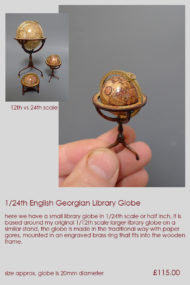 24th scale Library Globe