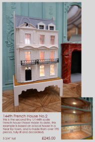 1/144 scale french town house